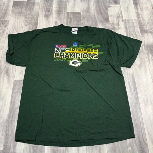 ✅Lot (9) Mens XL Green Bay Packers Graphic T-Shirts Rodgers Favre Super Bowl MVP - Picture 6 of 16